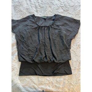 Women's Style & Co. Black Dress Shirt Size 1x